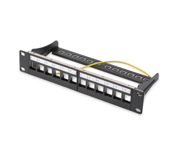Digitus Patch panel 10 czarny DN-91420 - 1382299 - zdjęcie